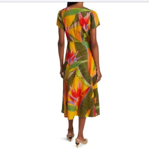 FARM Rio Tropical Print Cutout Dress - Picture 4 of 5